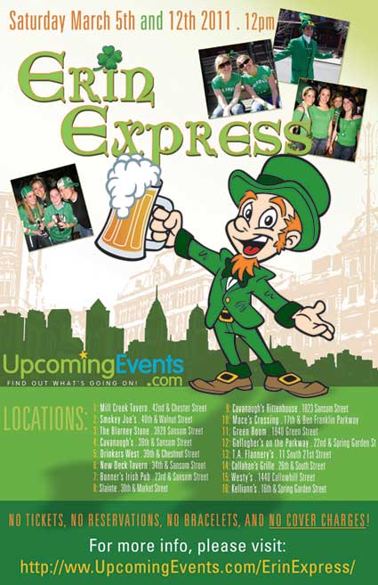 The 2011 Erin Express in Philadelphia