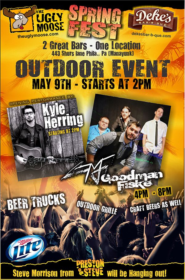 Details on Spring Fest in Manayunk - All Day BBQ & Music Festival!