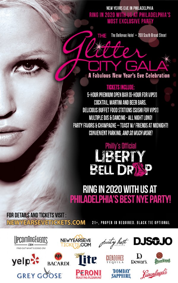 Details on The Glitter City Gala - Philly's Hottest New Year's Eve Party