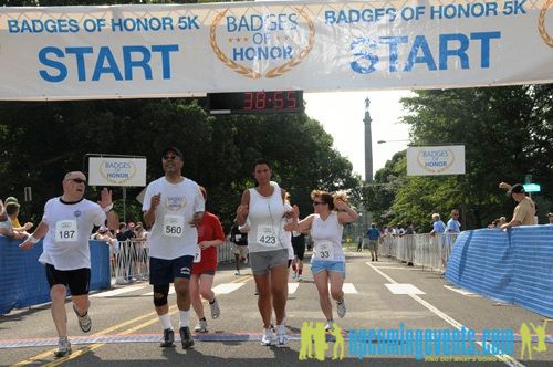 Photo from Badges of Honor Run
