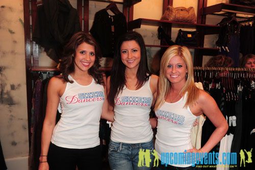 Photo from Sixers Dancers Charity Shopping Event
